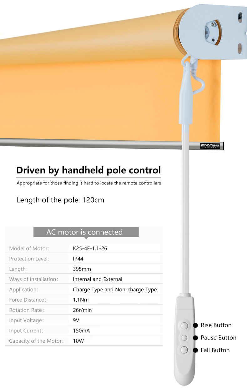 Automatic Electric Roller Blinds Shutters Curtain Motor 09
