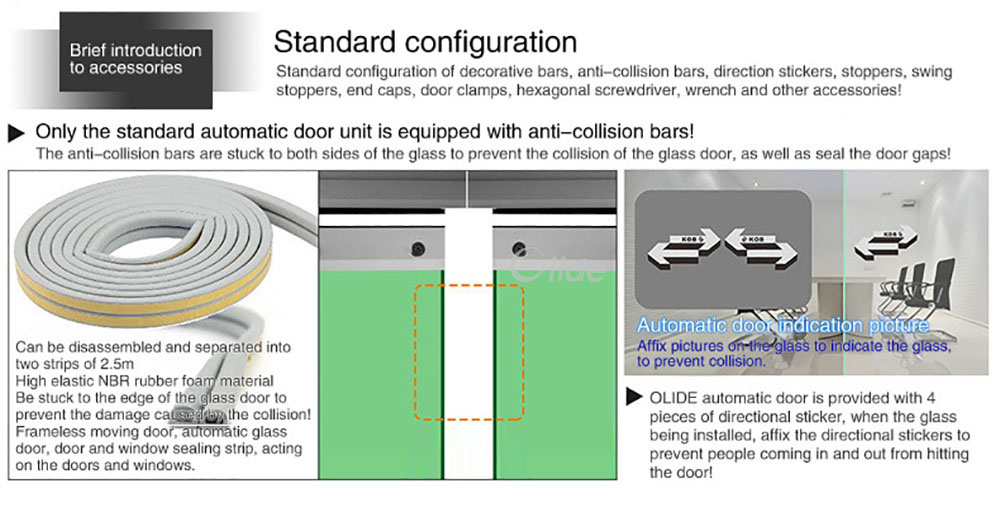 Olide Magnetic Drive Sliding Entrance System 11