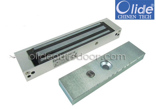 Magnetic lock for swing doors